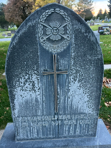 Restored monument