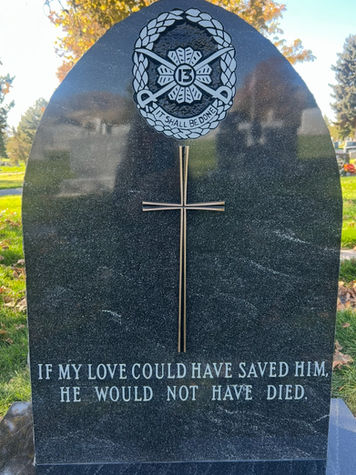 Restored monument