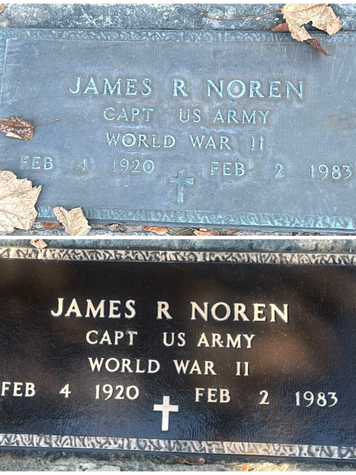 Restored monument